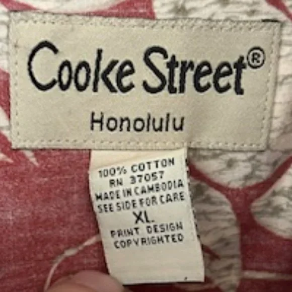 Cooke Street Men's XL Hawiian short - Picture 2 of 3